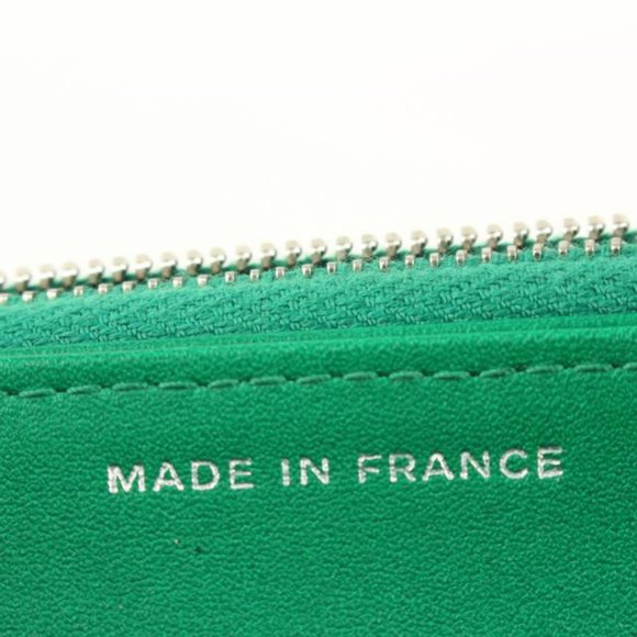 Chanel Ultra Rare Emerald Green Alligator Wallet on Chain SHW WOC 46cz414s - Picture 4 of 12